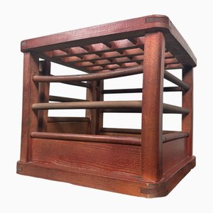 Shōwa Era Wooden Kotatsu Table, Japan, 1950s