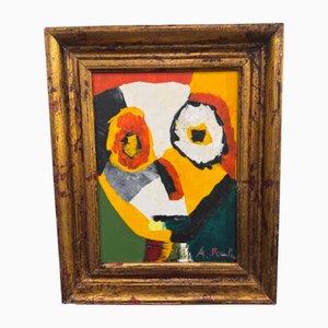 The Silence of the Smile, 1970s, Oil on Canvas