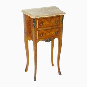 Louis XV Brown Nightstand, 1920s