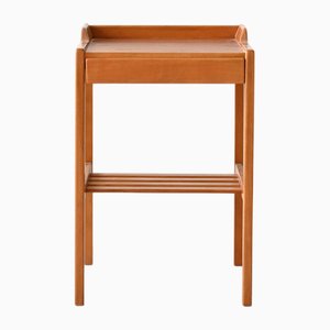 Scandinavian Teak Bedside Table, 1960s