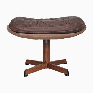 Dänischer Vintage Fußhocker von Madsen & Schubell, 1970er