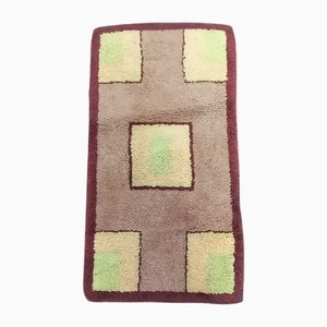 French Rug in Wool & Cotton