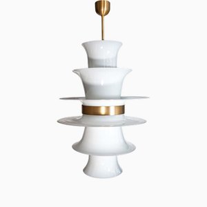 Space Age Suspension Lighting Fixture