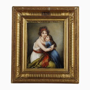 Joséphine Rozier, Portrait of Madam Vigée-Lebrun and Her Daughter, 1859, Framed
