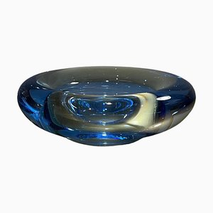 Ciotola in vetro attribuita a Holmegaard, anni '50