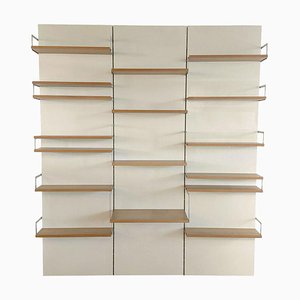 Sistema de pared vintage de fresno de Cees Braakman para Pastoe