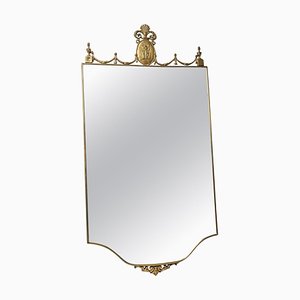 Brass Mirror, Italy, 1960s