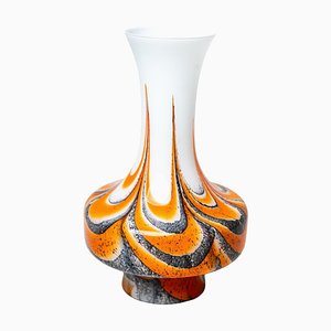 Opaline Glass Vase attributed to Carlo Moretti, Italy, 1960