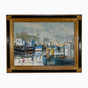 Blaszczyk, Concarneau, 1990s, Oil on Canvas