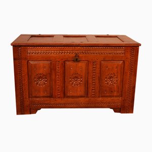 Antique Renaissance Chest in Oak