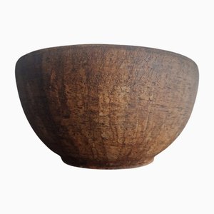 Large Studio Ceramic Bowl by Gerhard Liebenthron, 1986
