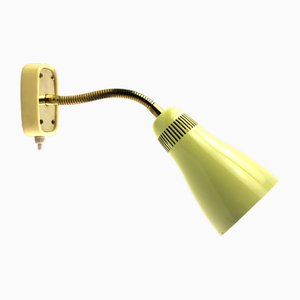 Schwanenhals Wandlampe von Rupert Nikoll, 1950er