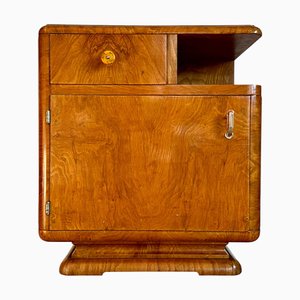 Art Deco Bauhaus Schrank aus Eschenholz Furnier & Französisch Polnisch, Mitteleuropa, 1930er