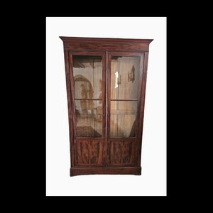 Small Mahogany Showcase, 19th Century