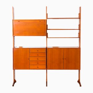 Doppelseitiges Vintage Bücherregal, 1960er