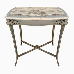 Art Nouveau Patinated Side Table, 1890s