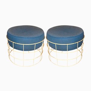 Set of T1 Wire Stool Stools by Verner Panton for Plus Linje, 1960s