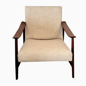 Scandinavian Teak Armchair, 1960s