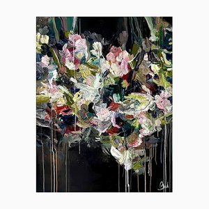 Maria Esmar, Au-delà du voile, Huile sur Toile