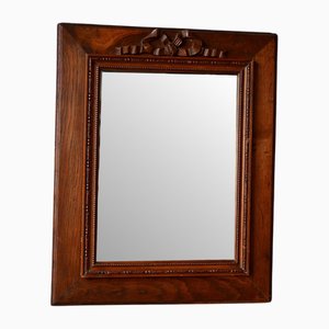 Miroir Noeud Bohemian en Bois Sculpté, France, 1890s