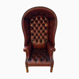 Sedia Porters in pelle