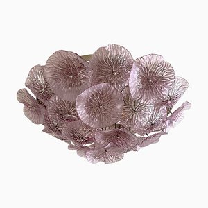 Ametista Floral Murano Glas Einbauleuchte von Simoeng