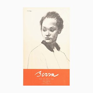 Original Exhibition Poster Work by Francesc Serra, Sala Gaspar, 1930s