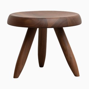 Berger Wood Stool by Charlotte Perriand for Cassina