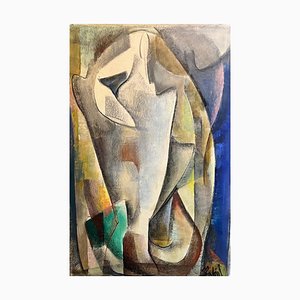 Vivaldo Martini, Composizione astratta n. 2, Olio su tela