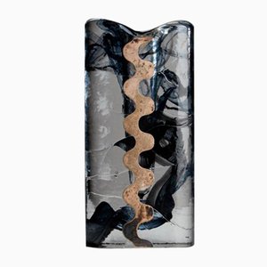 Vaso placcato in argento di Claude Cuny