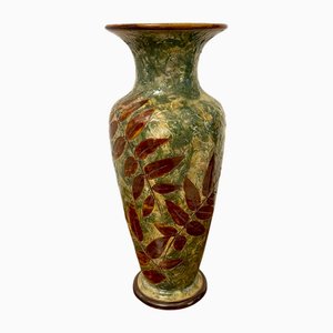 Vaso Doulton antico vittoriano, 1880