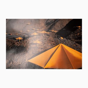 Christo, The Umbrellas, Japan-USA, Photograph