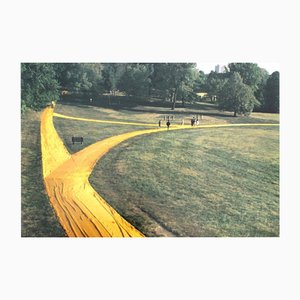 Christo, Wrapped Walkways, Loose Park in Kansas City, Photograph