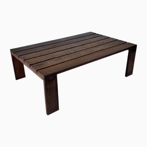 Niederländischer Mid-Century Modern Couchtisch aus Wengé, 1960er