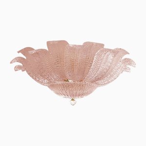 Plafón estilo Murano con hojas Graniglia en rosa veneciano de Simoeng