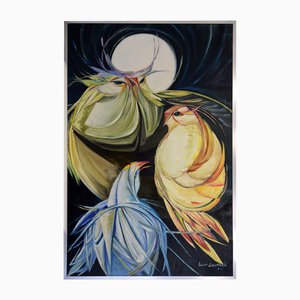 Lucio Esposito, Moonlight Serenade, 2011, Olio su Tela