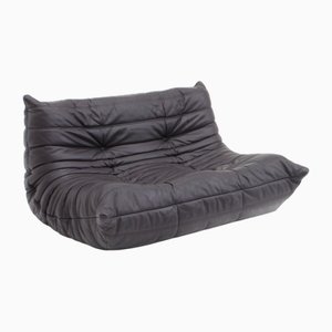 Divano Togo in pelle marrone di Michel Ducaroy per Ligne Roset, 2010