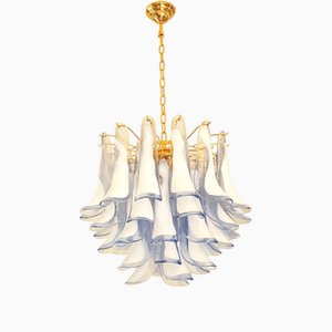 Blue Selle-Petali Sputnik Chandelier by Simoeng