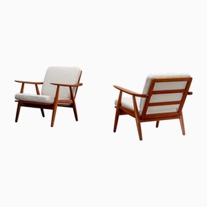 Fauteuils Ge-270 par Hans Wegner pour Getama, 1956, Set de 2