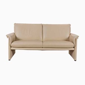 Zento 2-Seater Sofa in Cream Leather from Cor