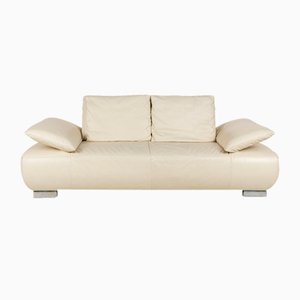 Volare 3-Seater Sofa in Cream Leather from Koinor