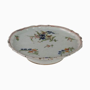 Majolica Platter with Wavy Edge