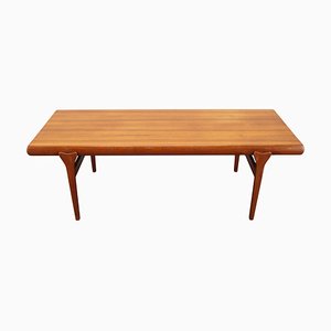 Teak Coffee Table attributed to Johannes Andersen for CFC Silkeborg, Denmark, 1960s
