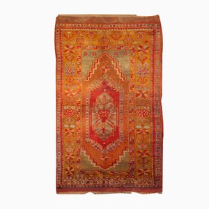 Antiker handgefertigter türkischer anatolischer Teppich