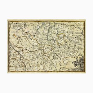 Kriegskarte: Niedersächsische Radierung, 19. Jh.