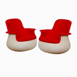 Culbuto Chairs by Marc Held for Knoll, 1960s, Set of 2