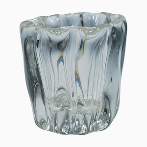 Ciotola in vetro con ceppo grande attribuita a Tapio Wirkkala per Iittala, 1951