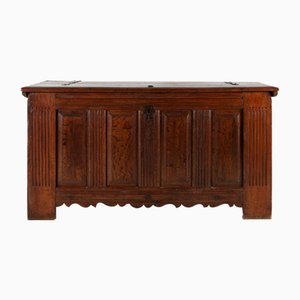 Coffre William III Antique en Chêne, 1700