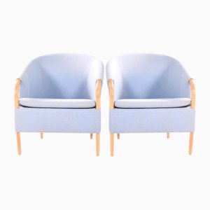 Set of Opus Easy Chairs by Ebbe Gehl & Soren Nissen for Nielaus, 1982