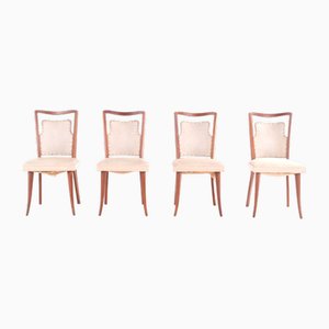 Italian Dining Chairs, 1930s, Set of 4
